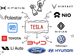 Competitors To Musk and Tesla Are Gaining Ground Amid Sales Struggles
