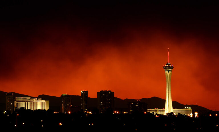 Wildfire Danger Menaces Las Vegas As Heat and Drought Surge