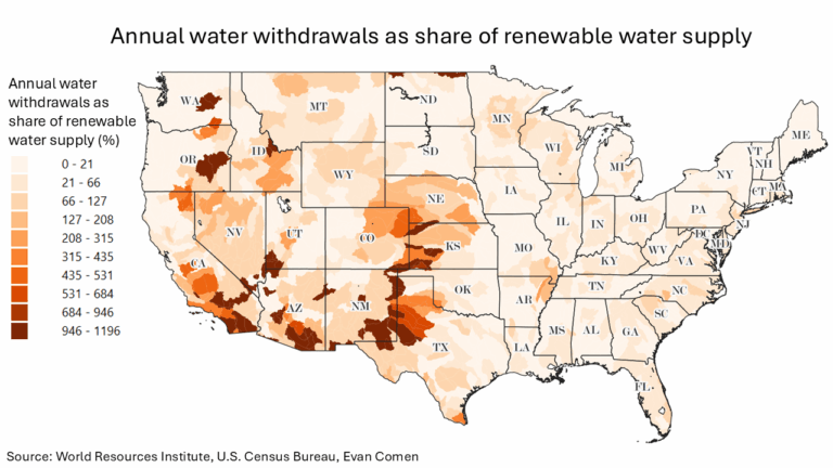 25 US Cities With Looming Water Crises