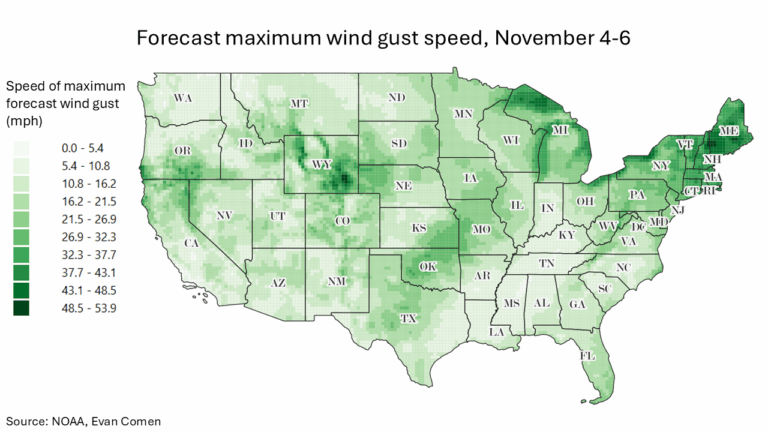 Gale Warning: Dual Wind Threat to Deliver Damaging Winds on Both Coasts